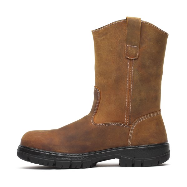 Thorogood Men's 11" Genesis Series Chestnut Waterproof Pull - On Wellington Work Boot - 814 - 4323 - 7EE