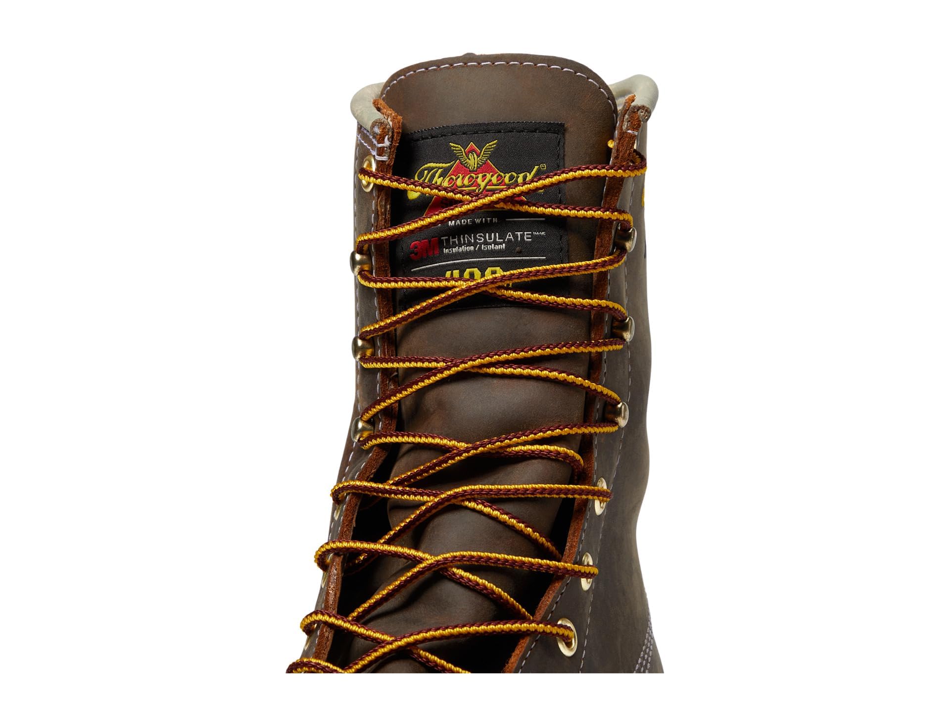 Thorogood Men's 8" American Legacy Waterproof + Insulated Crazy Horse Round Toe Work Boot - 814 - 4520 - 7D