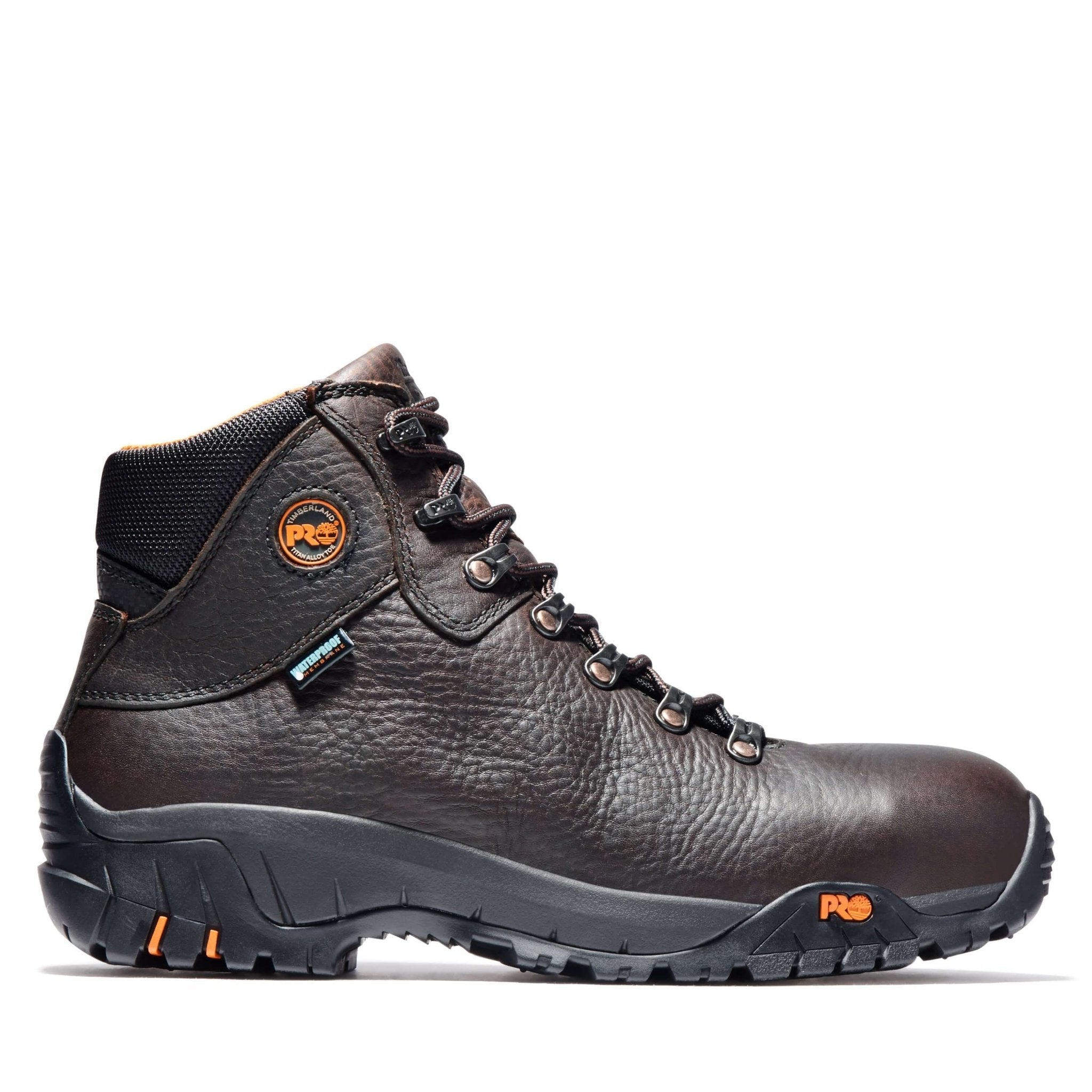 Timberland Pro Men's 5.5" Titan Trekker Alloy Toe Brown Waterproof Work Boot - TB085520 - 7M