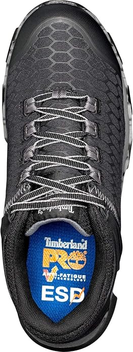 Timberland Pro Women's Powertrain Black Alloy Toe Athletic Work Shoe - TB1A1JY4 - 5.5M