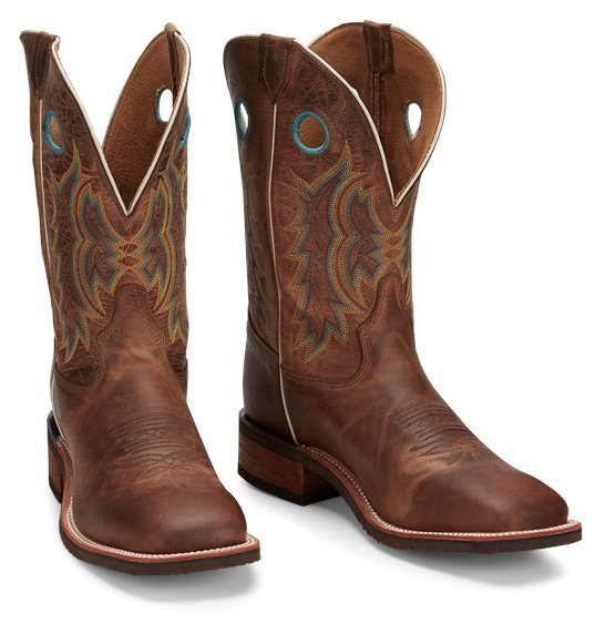 Tony Lama Men's 11" Creedance Square Toe Western Boot - 7973 - 8D