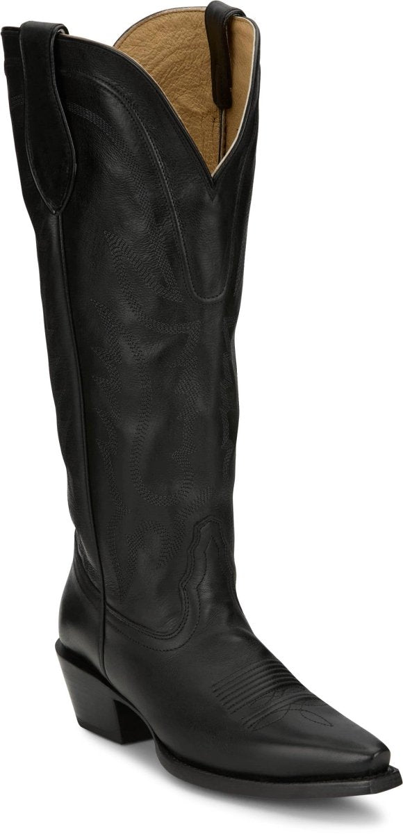 Tony Lama Women's 15" Jess Midnight Goat Western Boots - DR4252 - 6B