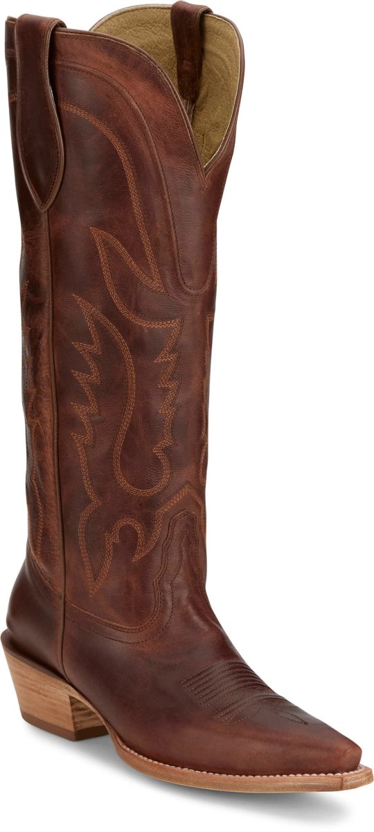 Tony Lama Women's 15" Jess Midnight Goat Western Boots - DR4252 - 6B