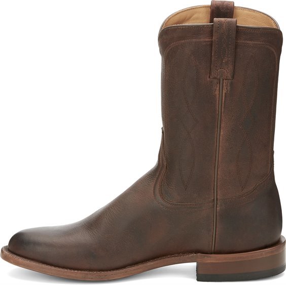 Tony Lama Men's 10" Monterey Brown Round Toe Western Boot - EP3551 - 8D