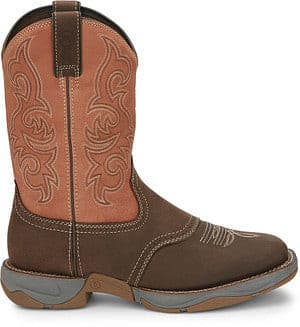 Tony Lama Men's 11" Junction Dusty Wide Square Toe Work Boot - RR3351 - 7D