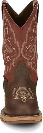 Tony Lama Men's 11" Waterproof Mankato Wide Round Toe Work Boot - RR3362 - 8D