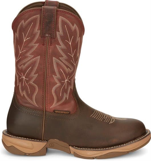 Tony Lama Men's 11" Waterproof Mankato Wide Round Toe Work Boot - RR3362 - 8D