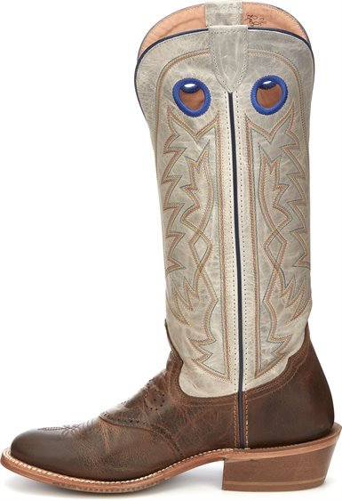 Tony Lama Men's 15" Henley Buckaroo Stout Brown Wide Round Toe Western Boots - SA2002 - 8D