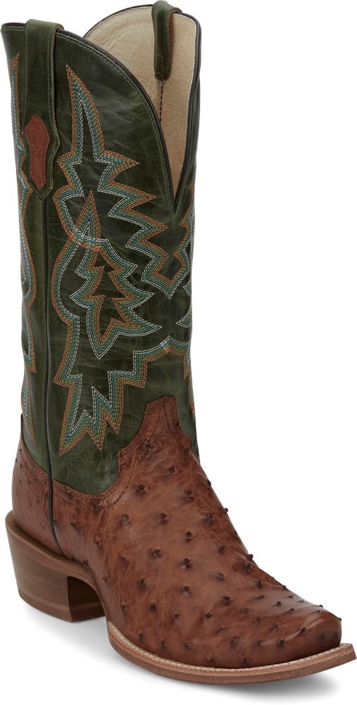 Tony Lama Men's 13" Rylen Full Quill Brandy Western Boot - SA8268 - 8D