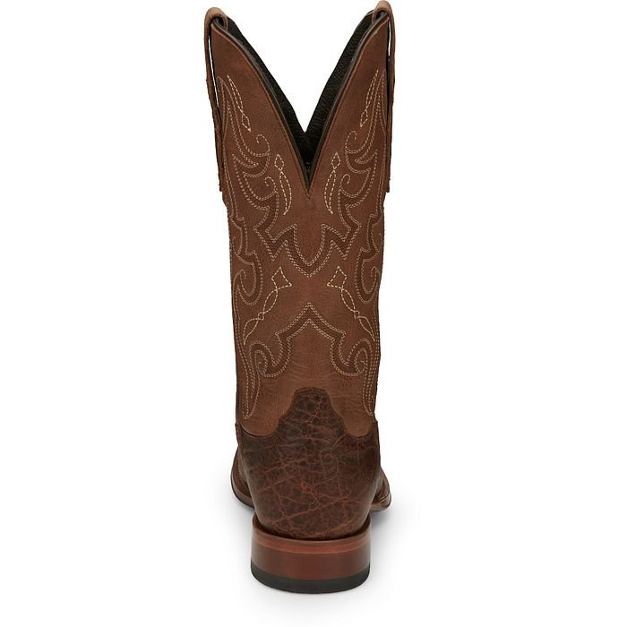 Tony Lama Men's 13" Patron Pecan Round Toe Western Boot - TL3016 - 8D