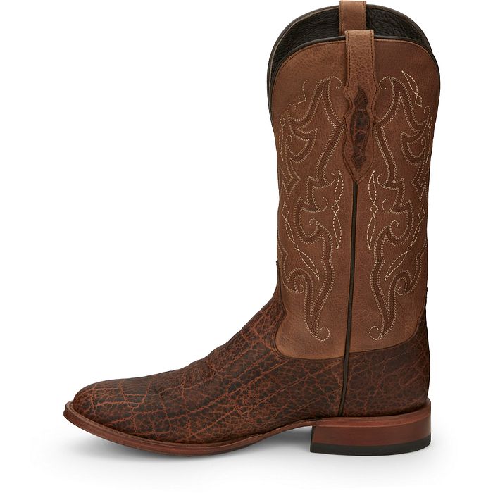 Tony Lama Men's 13" Patron Pecan Round Toe Western Boot - TL3016 - 8D