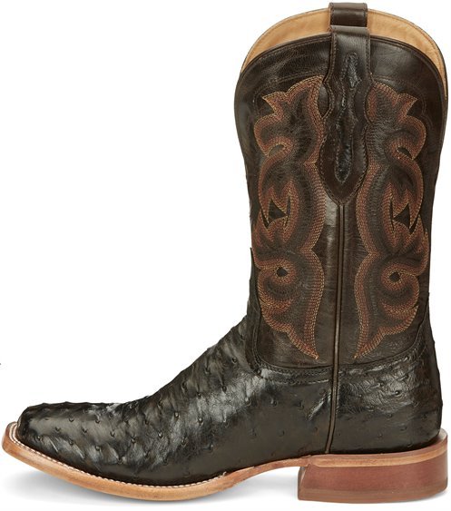 Tony Lama 11" Men's Quaid Full Quill Square Toe Western Boot - TL5354 - 8.5D