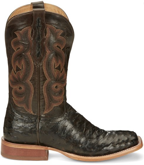 Tony Lama 11" Men's Quaid Full Quill Square Toe Western Boot - TL5354 - 8.5D