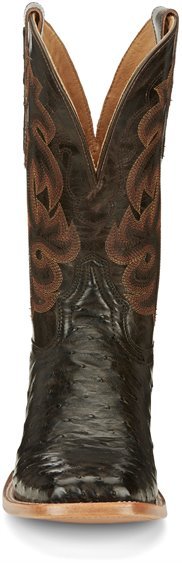 Tony Lama 11" Men's Quaid Full Quill Square Toe Western Boot - TL5354 - 8.5D