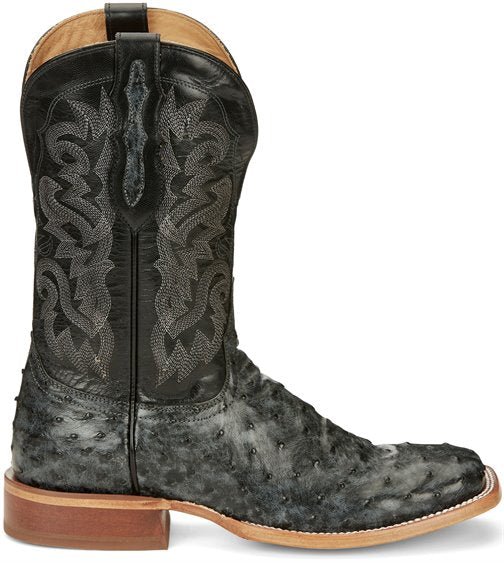 Tony Lama Men's 11" Moore Full Quill Wide Square Toe Western Boot - TL5355 - 8D