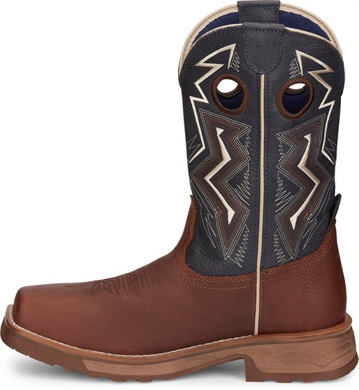 Tony Lama Men's 11" Waterproof Force Wide Square Composite Toe Work Boot - TW3402 - 7EE