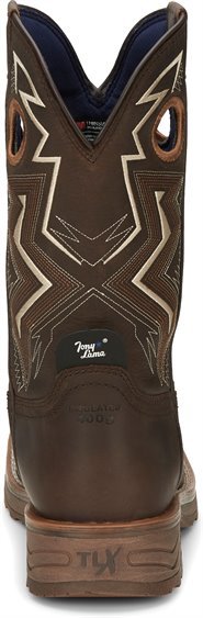 Tony Lama Men's 11" Force Wide Square Composite Toe Work Boot - TW3403 - 8D