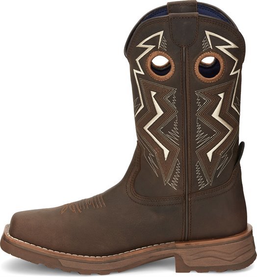 Tony Lama Men's 11" Force Wide Square Composite Toe Work Boot - TW3403 - 8D