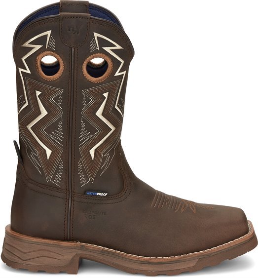 Tony Lama Men's 11" Force Wide Square Composite Toe Work Boot - TW3403 - 8D