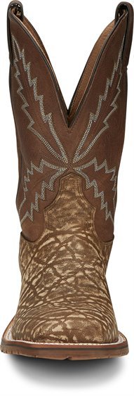 Tony Lama Men's 11" Bowie Wide Square Toe Western Boot - XT5103 - 8D