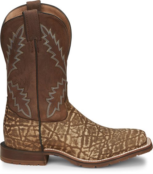 Tony Lama Men's 11" Bowie Wide Square Toe Western Boot - XT5103 - 8D