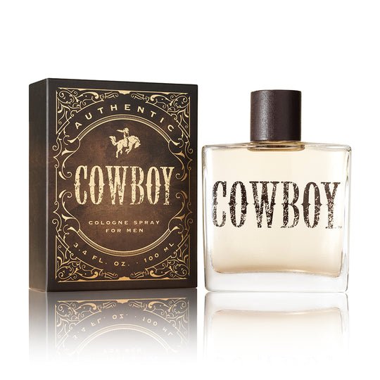 Tru Western Cowboy Men's Cologne, 3.4 fl oz (100 ml) - Woodsy, Warm, Rugged - 90092