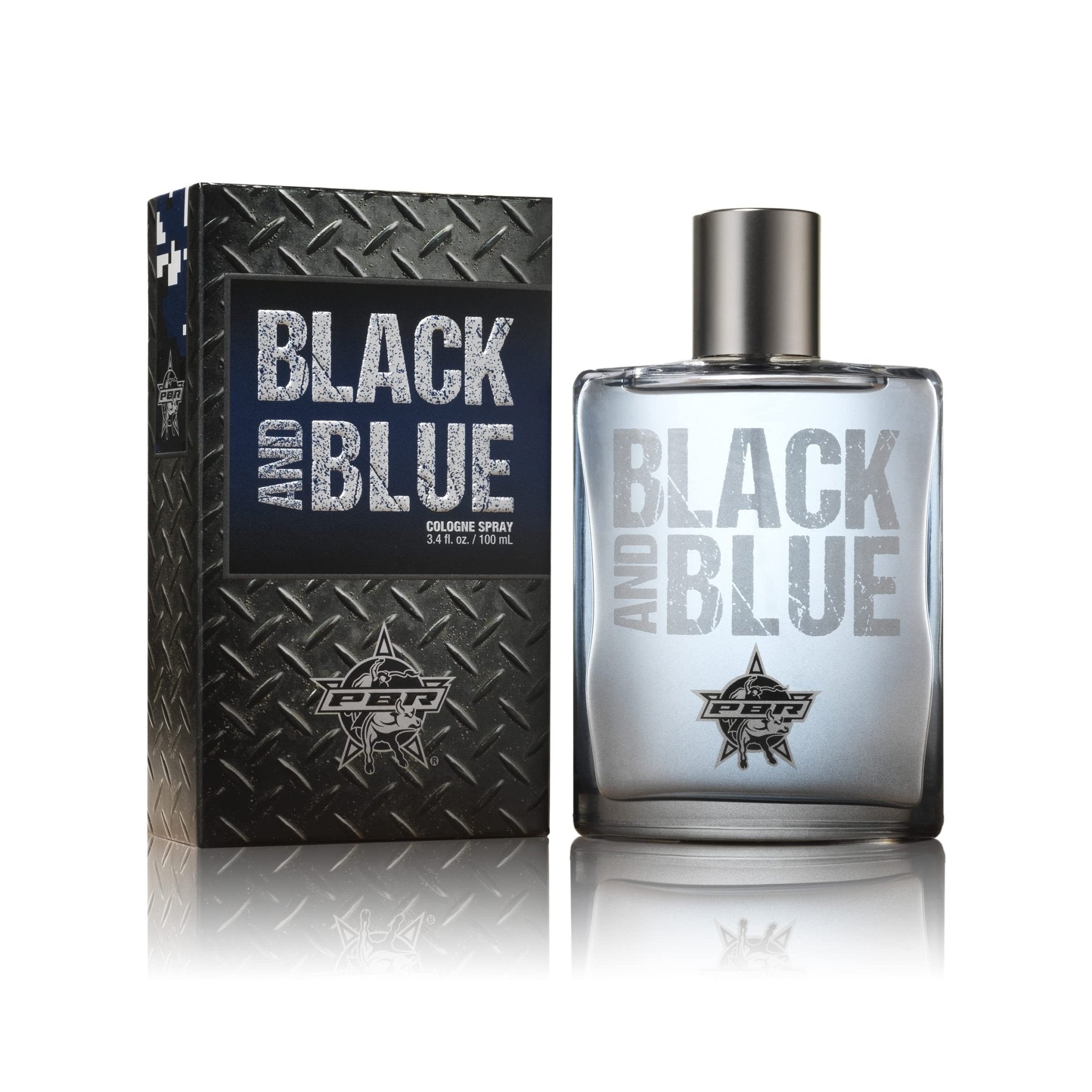 PBR Black and Blue Men's Cologne by Tru Western - Crisp, Fresh, and Masculine Scent - 3.4 fl oz | 100 ml - 92235