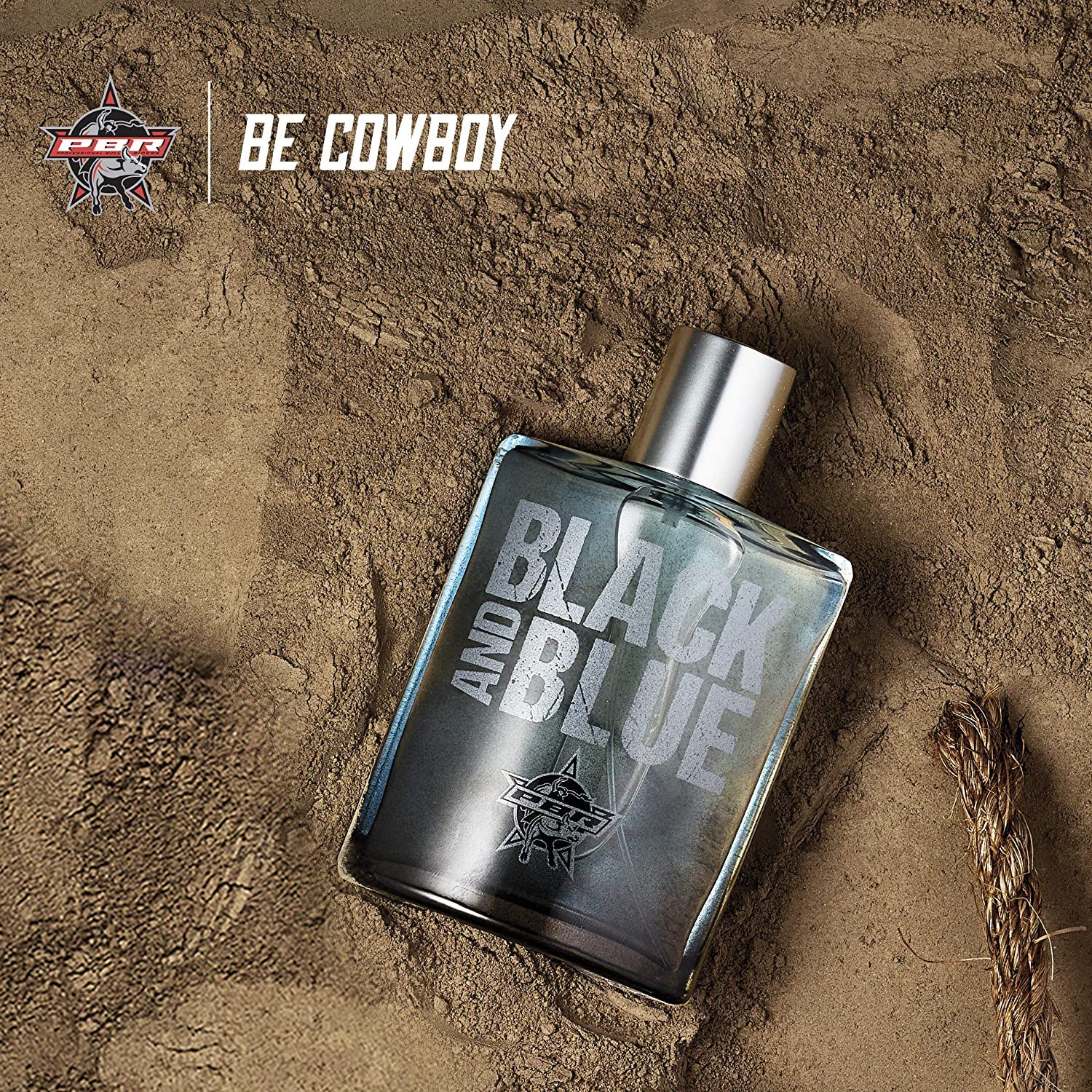 PBR Black and Blue Men's Cologne by Tru Western - Crisp, Fresh, and Masculine Scent - 3.4 fl oz | 100 ml - 92235