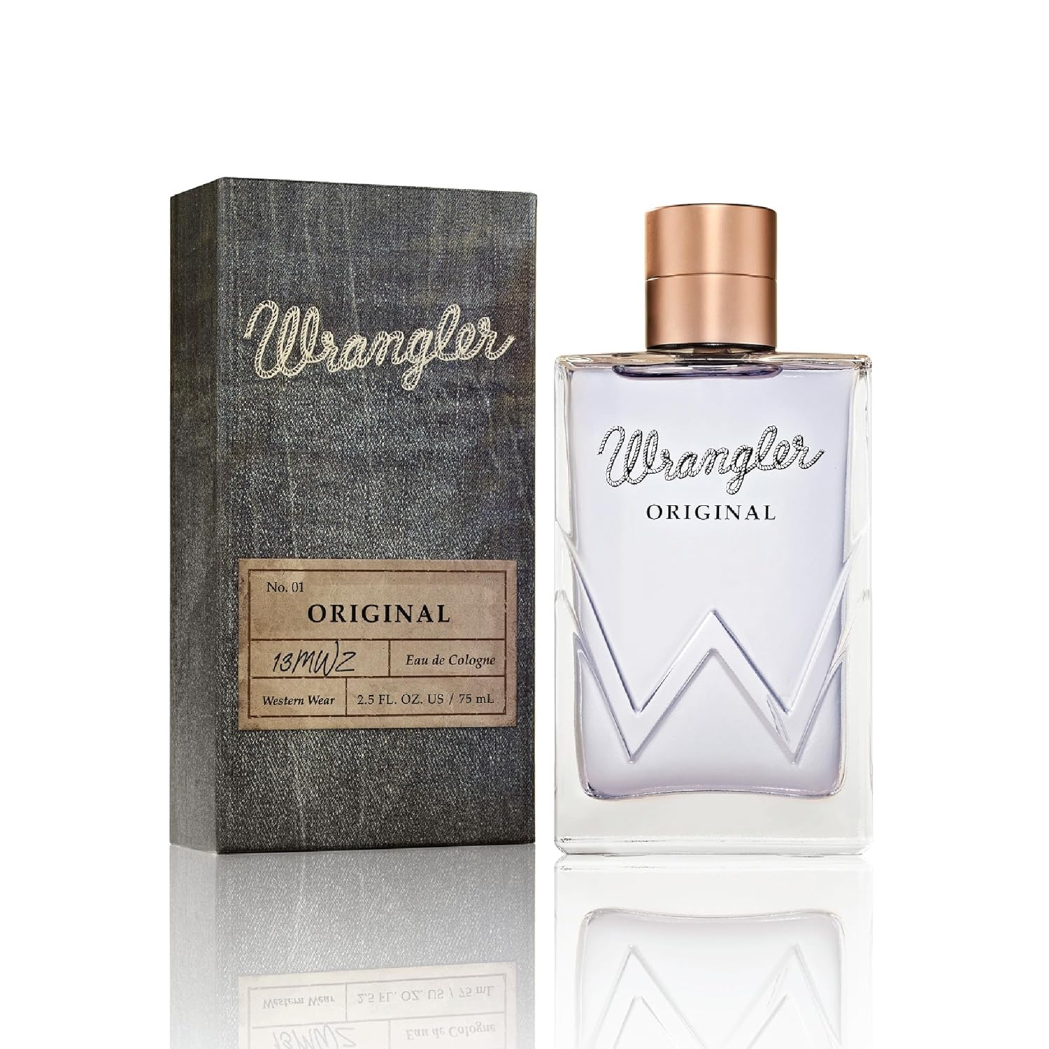 Wrangler Original Cologne For Him by Tru Western, 2.5 fl oz (74 ml) - Aromatic, Citrusy, Earthy - 96571