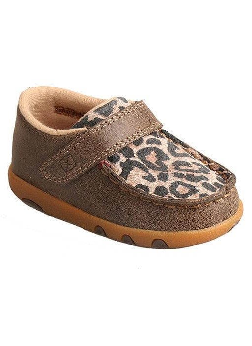 Twisted X Infant Leopard Driving Moc Shoes - ICA0007 - 2M