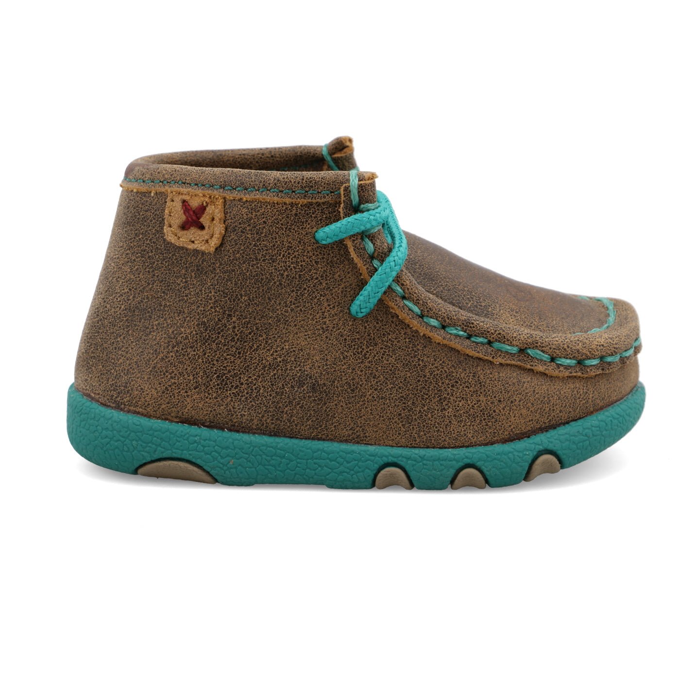 Twisted X Infant Chukka Turquoise Driving Moc Shoes - ICA0008 - 2M