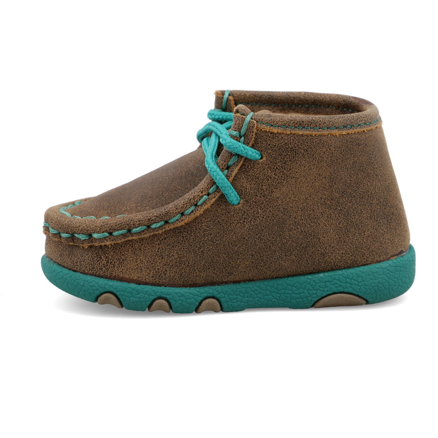 Twisted X Infant Chukka Turquoise Driving Moc Shoes - ICA0008 - 2M