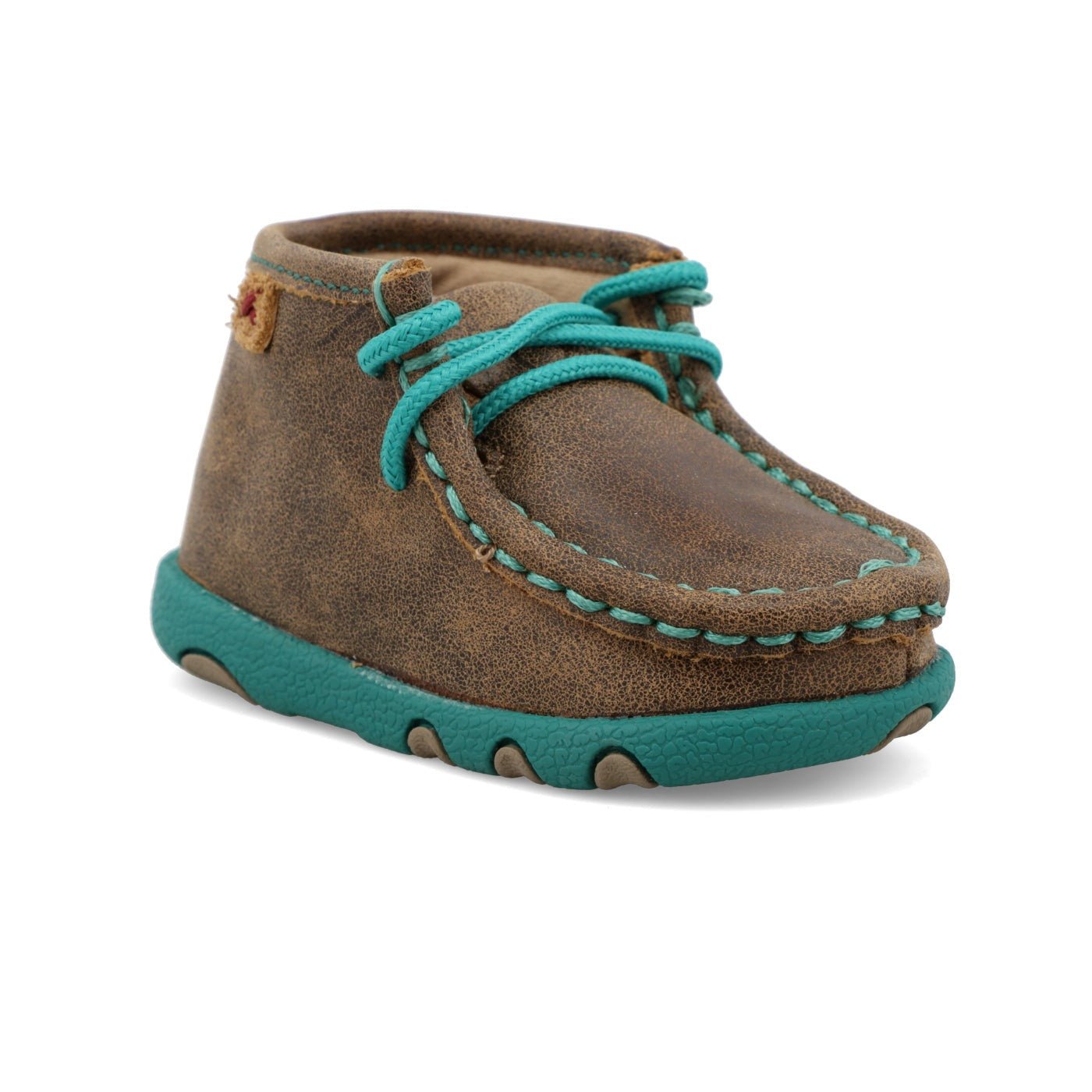 Twisted X Infant Chukka Turquoise Driving Moc Shoes - ICA0008 - 2M