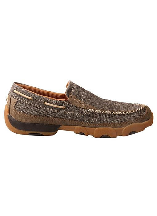 Twisted X Men's Dust Slip - On Driving Moc - MDMS012 - 7M