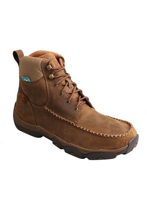 Twisted X Men's 6" Waterproof Moc Composite Toe Hiker Work Boot - MHKWC01 - 7D