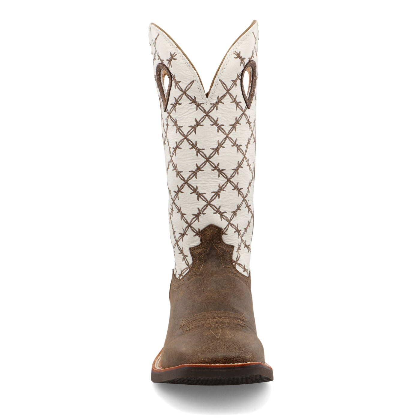 Twisted X Men's 14" Ruff Stock Square Toe Western Boot - MRS0056 - 7D