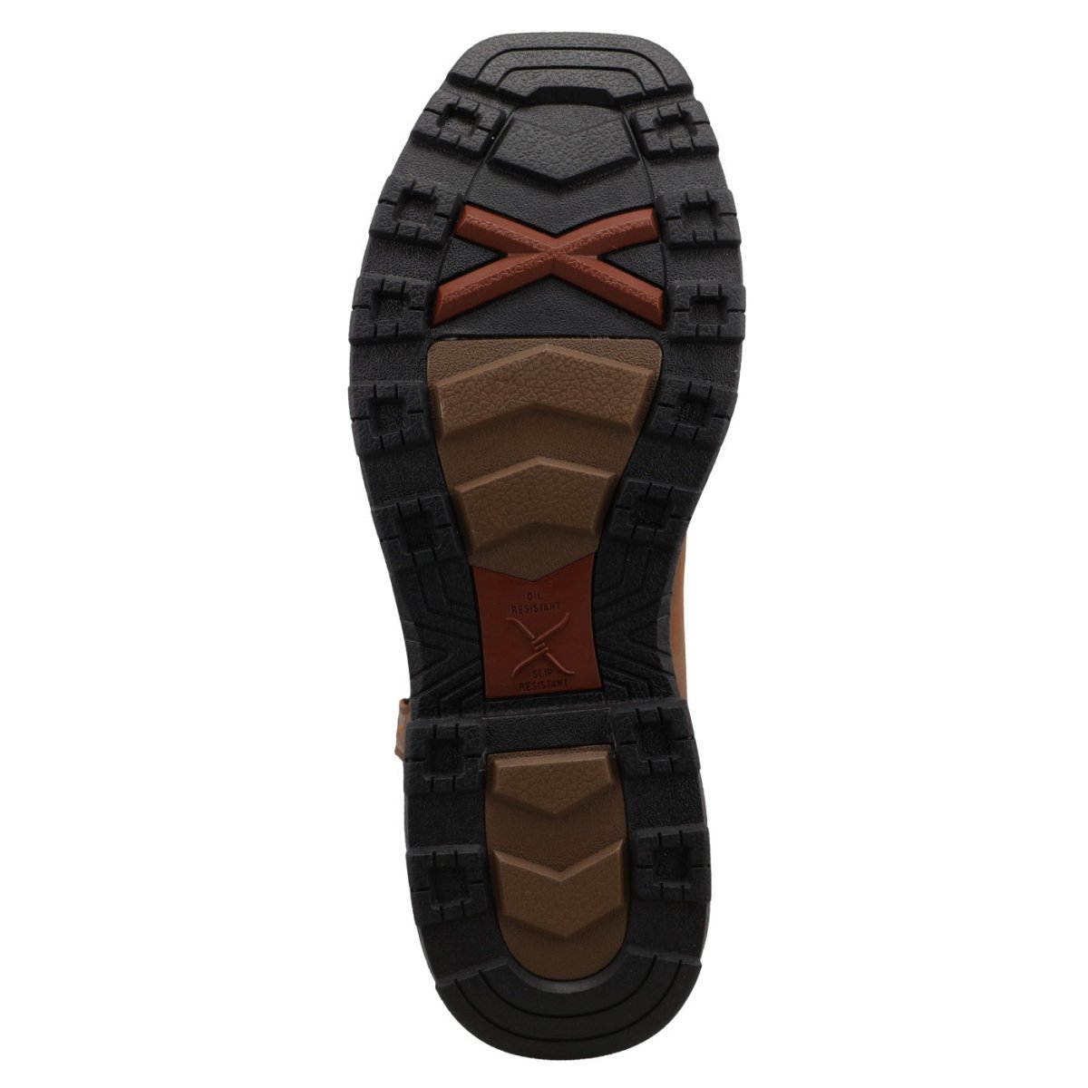 Twisted X Men's 11" Rustic Brown & Niagara UltraLite X Work Boot - MUNW001-7D