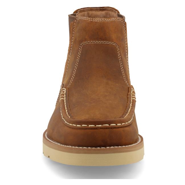 Twisted X Men's 6" Rawhide Work Chelsea Wedge Sole Boot - MWWNW01-7M