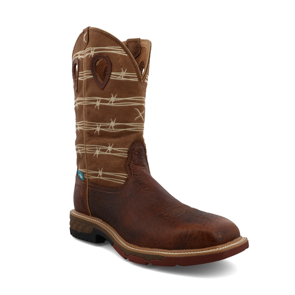 Twisted X Men's 12" Brown Western Work Boot - MXBAW05-7B