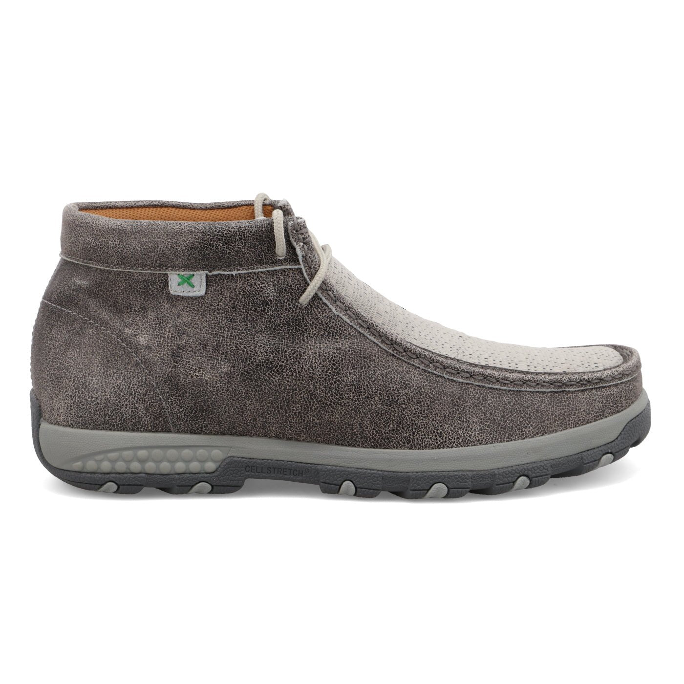 Twisted X Men's Grey Chukka Driving Moc - MXC0005 - 7M