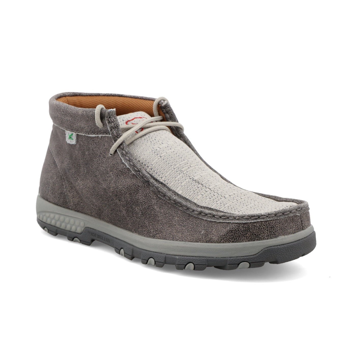 Twisted X Men's Grey Chukka Driving Moc | Boots Etc