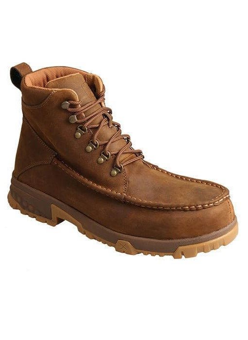 Twisted X Men's 6" Moc Composite Toe Work Boots with CellStretch - MXCC001 - 7M