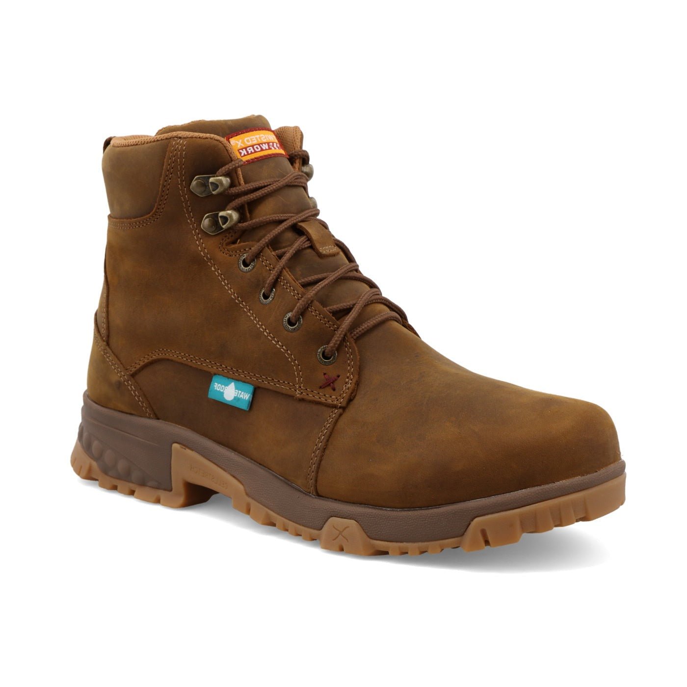 Twisted X Men's 6" Soft Moc Toe Work Boot - MXCW001 - 7M