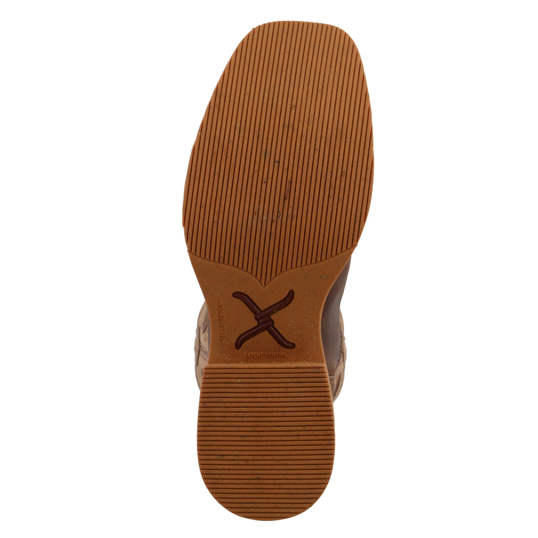 Twisted X Men's 12" Hazel and Sand Wide Square Toe Tech X Boot - MXTR001 - 7D