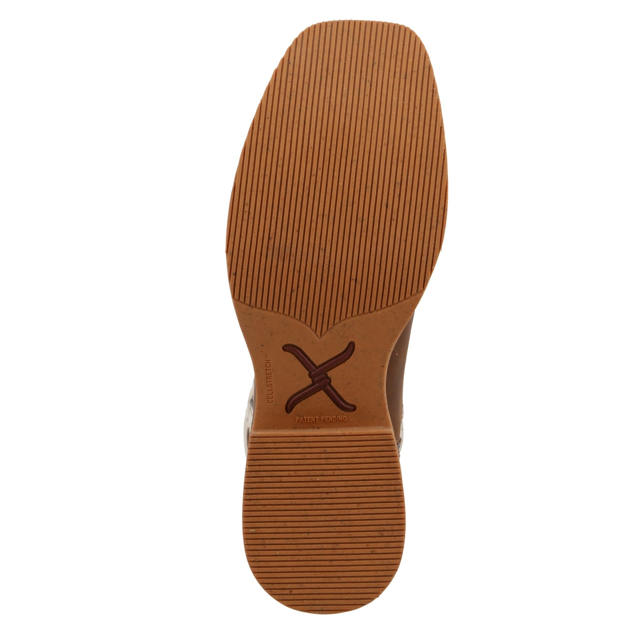 Twisted X Men's 12" Hazel and Ivory Wide Square Toe Tech X Boot - MXTR003 - 8B