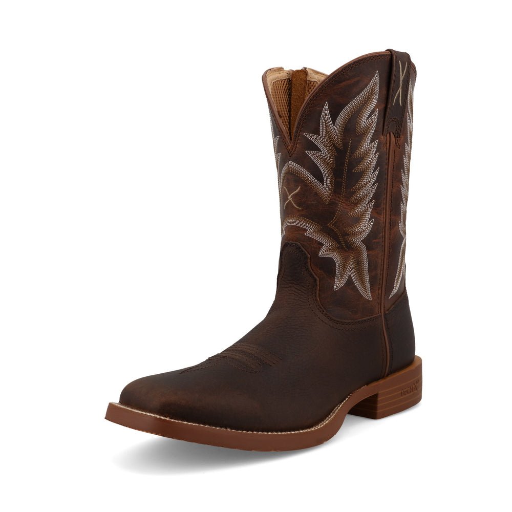 Twisted X Men's 11" Tobacco Tech X Western Boot - MXTR013 - 7D