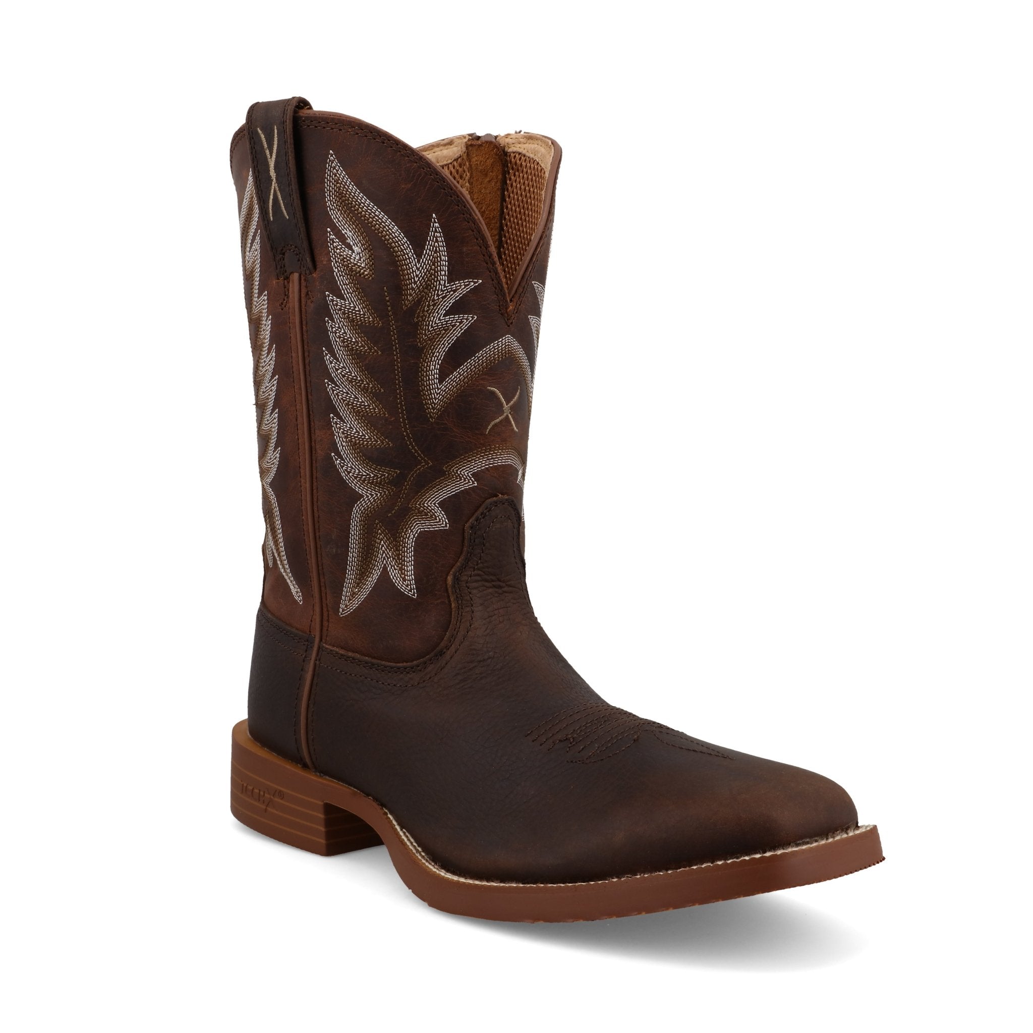 Twisted X Men's 11" Tobacco Tech X Western Boot - MXTR013 - 7D