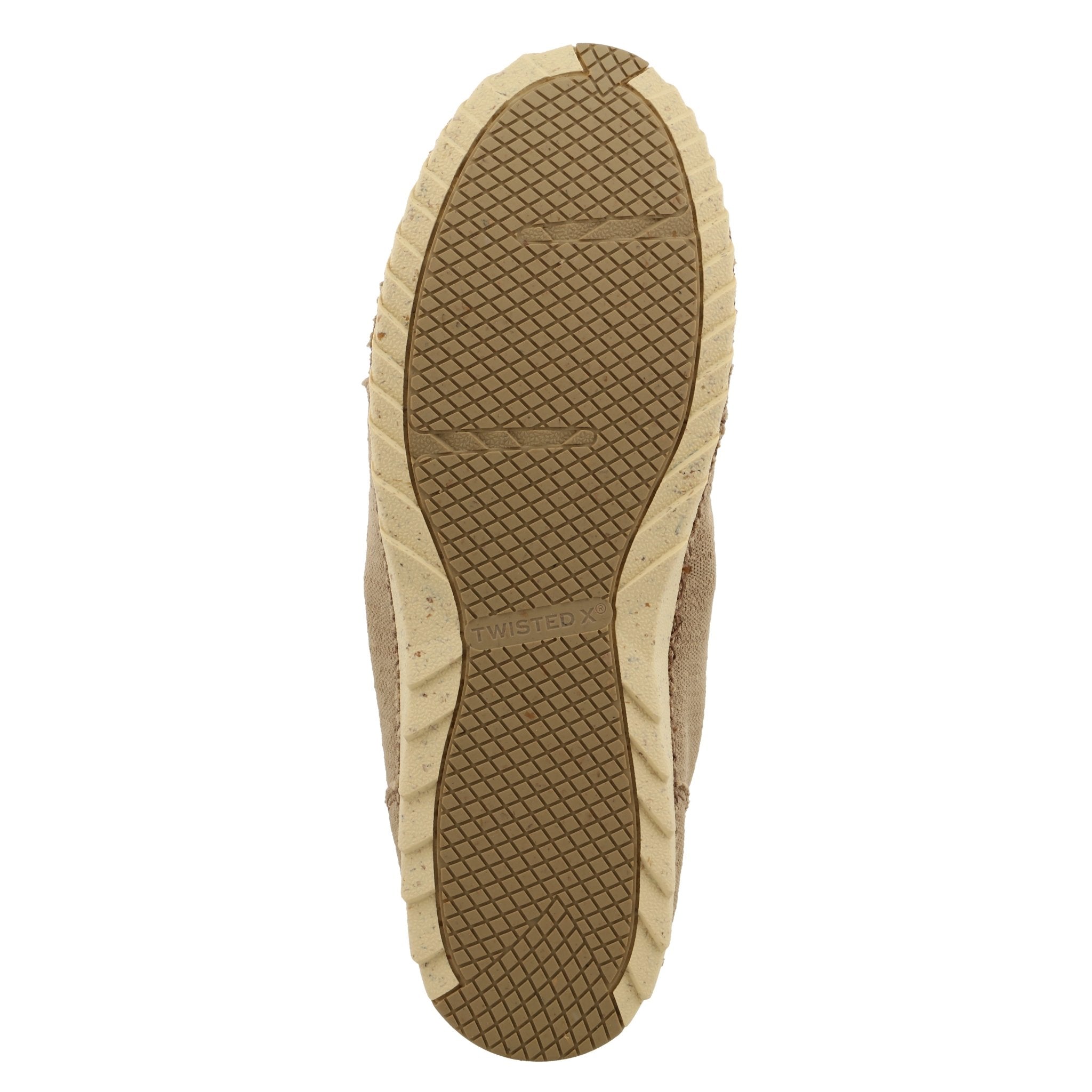 Twisted X Men's Zero-X Khaki Lace Up Moc Toe Casual Shoe | Boots Etc