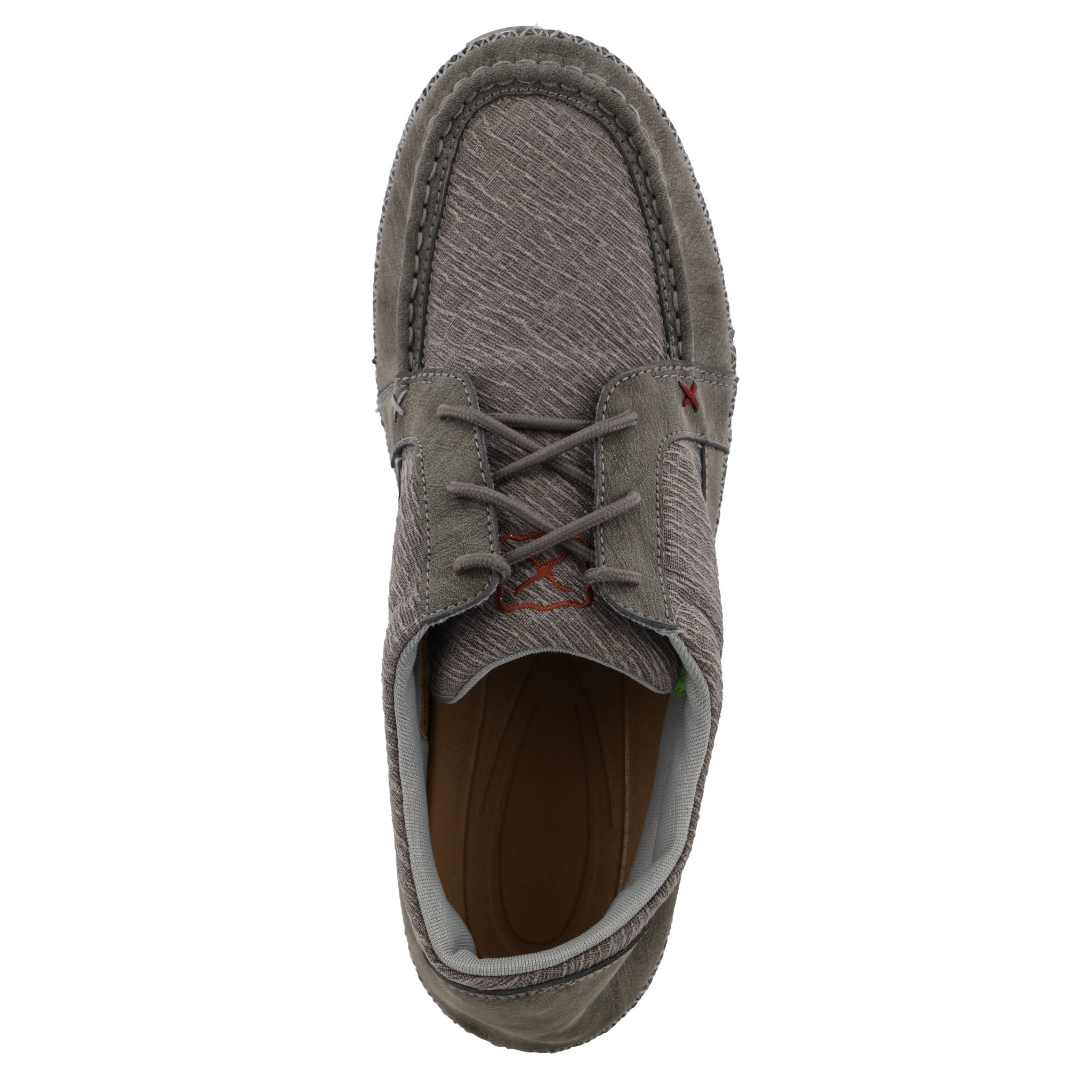 Twisted X Men's Zero - X Grey Lace Up Moc Toe Casual Shoe - MZX0007 - 7M