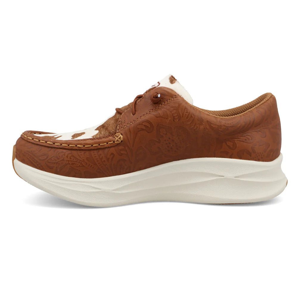 Twisted X Women's Ultralite Casual Cowhide Patina Shoe - WCAU014-5.5M
